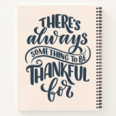 いつも感謝すべきことがある ノートブック (裏面)