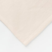 いつも感謝すべきことがある フリースブランケット (角)