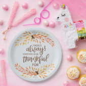 いつも感謝すべきことがある ペーパープレート (パーティー)
