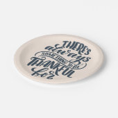 いつも感謝すべきことがある ペーパープレート (アングル)