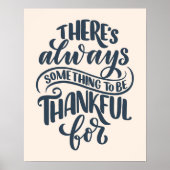 いつも感謝すべきことがある ポスター (正面)