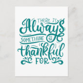 いつも感謝すべきことがある ポストカード (正面)