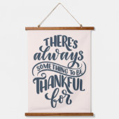 いつも感謝すべきことがある 吊り下げ型タペストリー (正面)