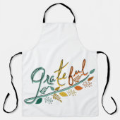 いつも感謝する エプロン (正面)