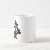 いつも感謝する コーヒーマグカップ (中央)