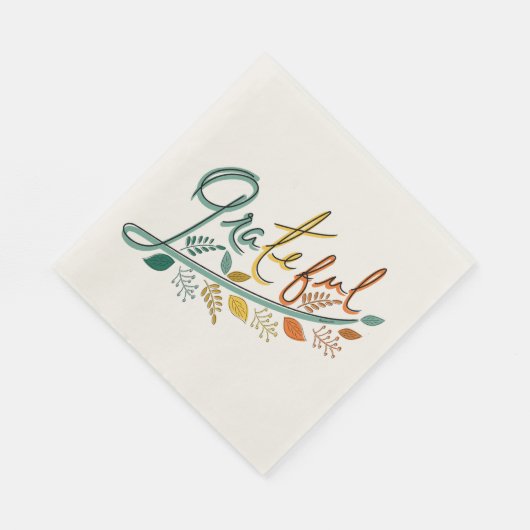 いつも感謝する スタンダードランチョンナプキン (角)