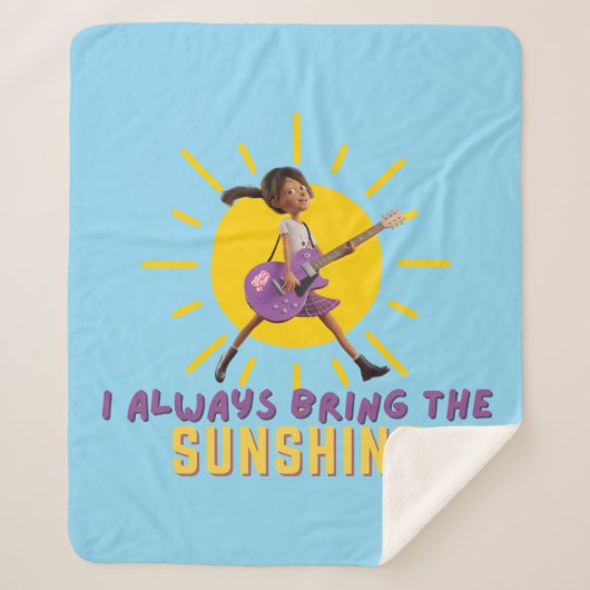いつも日差しを持って来る シェルパブランケット (正面)