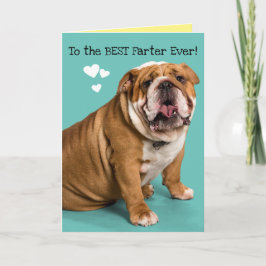 いつも最高の遠野郎に！父おもしろいの日のカード カード