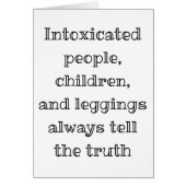 いつも本当の挨拶おもしろいカードを言う (正面)