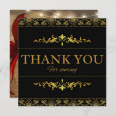 いつも来てくれたお礼 サンキューカード (正面/裏面)