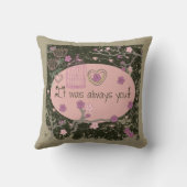 いつも枕が好き クッション (裏面)