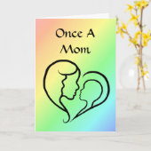 いつも母の子の絆の母の日カード カード (黄色い花)