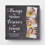 いつも母は永遠に私の友人3写真ママ フォトプラーク (正面)