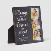いつも母は永遠に私の友人3写真ママ フォトプラーク (正面)