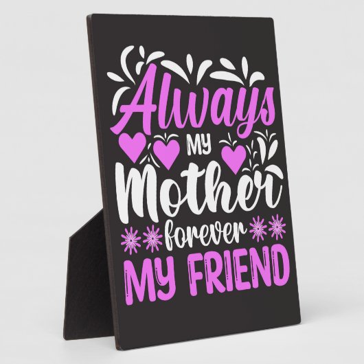 いつも母は私の友人 フォトプラーク (側面)