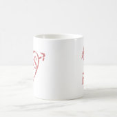 『いつも永遠に愛するドードル』 コーヒーマグカップ (中央)