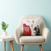 いつも永遠に愛する |カップルの写真 クッション (椅子)