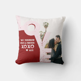 いつも永遠に愛する |カップルの写真 クッション