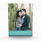 いつも永遠に愛する |カップルの写真 フォトブロック (正面)