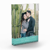 いつも永遠に愛する |カップルの写真 フォトブロック (左)