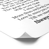 いつも永遠に母を愛する ポスター (角)