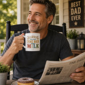 いつも牛乳を買って帰ってくるただのオヤジ コーヒーマグカップ