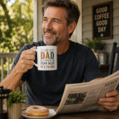 いつも牛乳を買って帰ってくるただのパパ コーヒーマグカップ