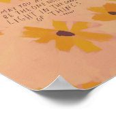 「いつも目に留まる光を見てほしい」 ポスター (角)