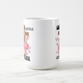 いつも神は良い キリスト教の言葉 コーヒーマグカップ (中央)