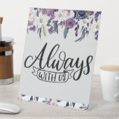 いつも私たちの結婚追悼で 台座サイン (インサイチュ)