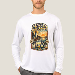 いつも私にとってはオンタリオ湖とメキシコ湾 トライブレンドTシャツ