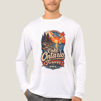 いつも私にとってオンタリオ湖は永遠 トライブレンドTシャツ