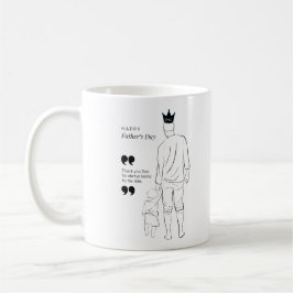 いつも私の傍にいてくれてありがとうパパ コーヒーマグカップ