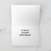 **いつも私の心に留めている**結婚してくれる？ カード (内部)