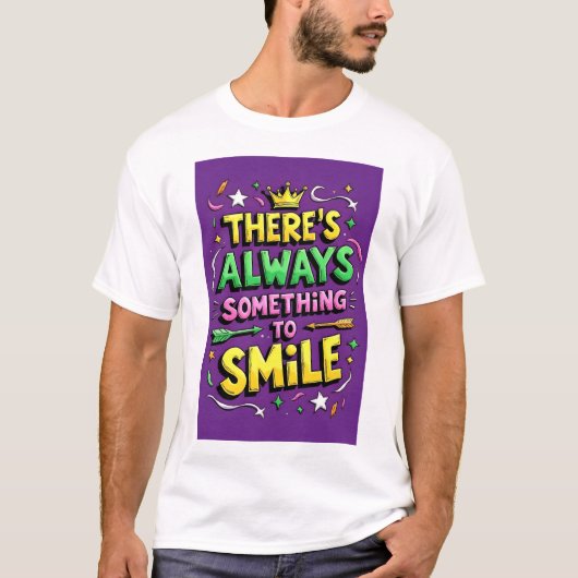 いつも笑顔になるTシャツ Tシャツ (正面)