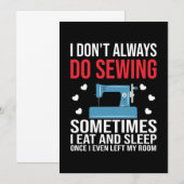 いつも縫わない サンキューカード (正面/裏面)