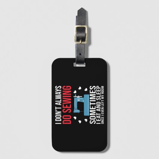 いつも縫わない ラゲッジタグ (正面縦)