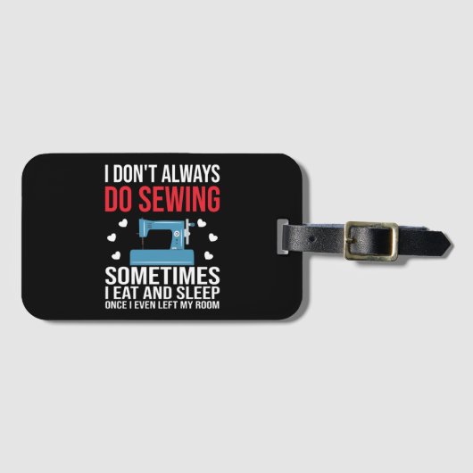 いつも縫わない ラゲッジタグ (正面横)