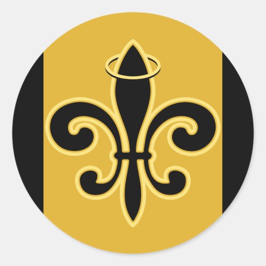 いつも聖人 ラウンドシール (正面)