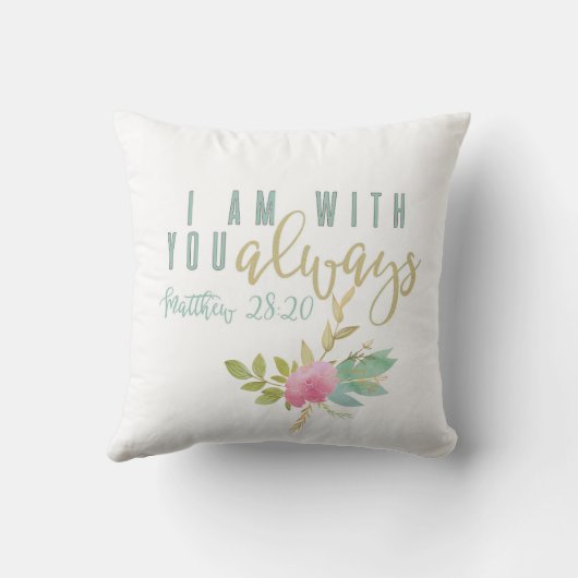 いつも聖書の聖句と共に クッション (裏面)