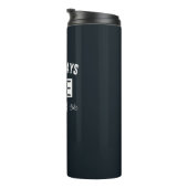 いつも自転車に乗る タンブラー (回転右)