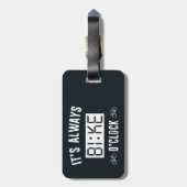 いつも自転車に乗る ラゲッジタグ (裏面縦)