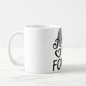 いつも茶の時間がある コーヒーマグカップ (左)