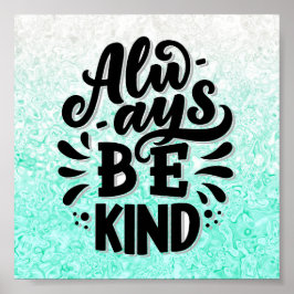 いつも親切である ポスター