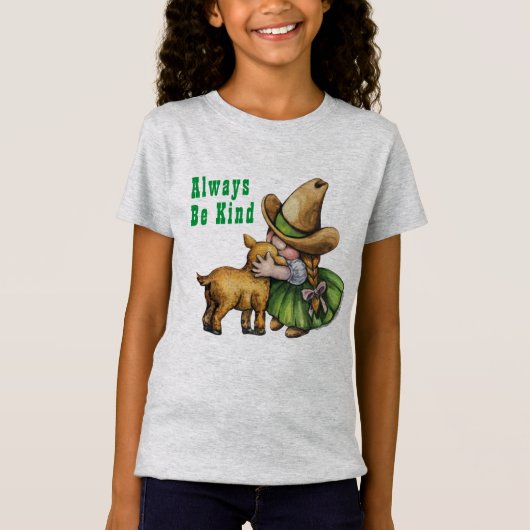 いつも親切である Tシャツ (正面)