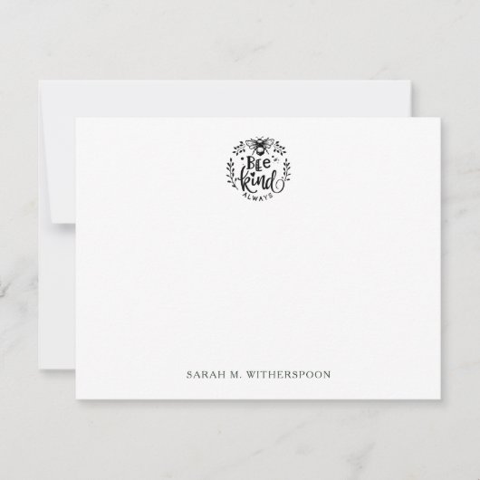 いつも親切なビーノートカード ノートカード (正面)