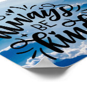 いつも親切なポスター ポスター (角)