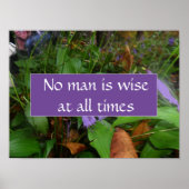 いつも賢い人はいないポスター ポスター (正面)