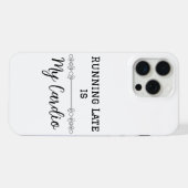 いつも遅刻寸前 カーディオ iPhoneケース (裏面横)