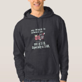 いつも頭がフル回転 - 夜中の3時もね グラフィックTシャツ パーカ (正面)